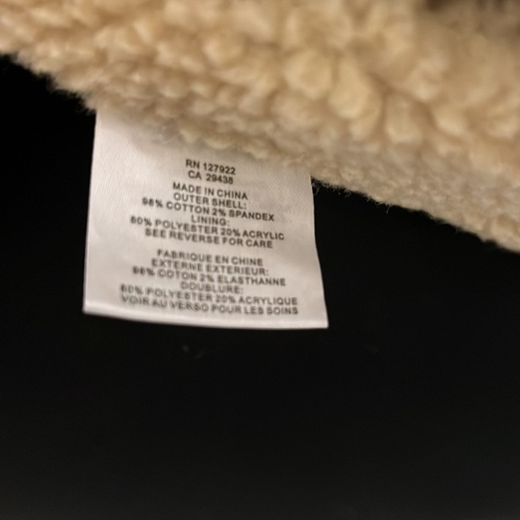 AMK Mountain Khakis fleece lined canvas jacket. Size Medium. - Picture 6 of 6